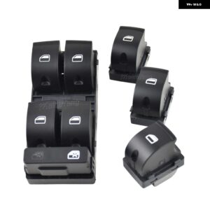 アウディ A4 B6 A4 B7 2003-2008 電力マスターウィンドウスイッチボタン カーアクセサリー 8E0959851B 4F0959855A - set