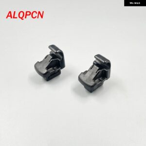 スバル ブラック サンバイザー フック クリップ 92018FG001ME インプレッサ 2008-2016 XV クロストレック 2013-1 - 2 PCS