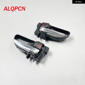 スバル 2003-2008 フォレスター フロント リア 左右 インテリア ドア ハンドル クローム 61051SA031ML - Front Left