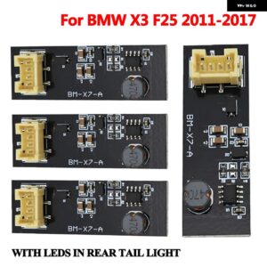 BMW B003809.2 リア LED ライトリペア交換ボード テールライト LED ドライバーボード テールライト チップ X3 F25 2010-2017 - 4pcs
