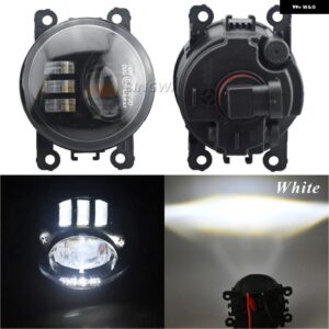 ランドローバー 2 X 車 LED フォグライト ハローリング デイタイムランニングライト 12V レンジローバー スポーツ LS 2006-2013 - Single light-white