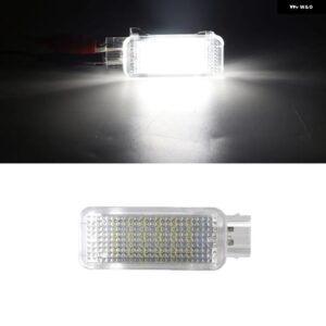 アウディ A3 8P A4 B6 B7 B8 B9 A6 S6 C6 A7 S7 A8 S8 Q5 Q7 A1 LED カーテシドア トランク フットウェル ゴルフ ボックス ライト ランプ 多目的 - White 1PC