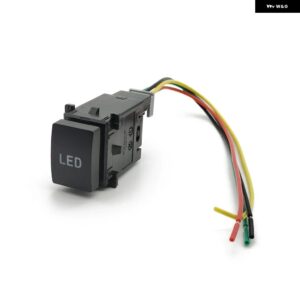 スバル フォレスター SK 2019-21 インテリア ダッシュボード LED ライト スイッチ ミドル デフ ロック オン オフ プッシュ ボ - LED