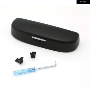 アウディ 1PC メガネボックス サングラスホルダー サングラスケース A3 8V A4 B8 B9 Q3 Q7 カーアクセサリー - black