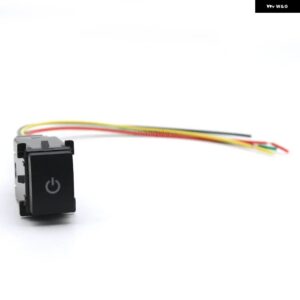 スバル 1PC フォレスター SK 2019-21 インテリア LED スイッチ フロント フォグライト バックミラー 加熱プッシュボタン 音楽ス - Power