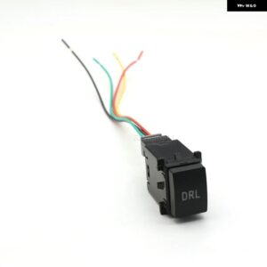 スバル 1PC フォレスター SK 2019-21 インテリア LED スイッチ フロント フォグライト バックミラー 加熱プッシュボタン 音楽ス - DRL