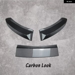 BMW X5 F15 M スポーツ 2014-2018 25D 35I 35D 40E M50I フロントバンパー リップあごカナードスポイラー カバー フロントリップスプリッターキット - Carbon Look