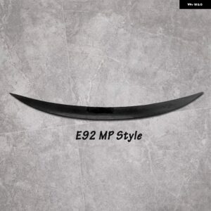 BMW E92 E93 3シリーズ 320I 320D 325I M3 MP スタイルリアトランク スポイラー ブーツ リップスポイラー ウイング リア蓋テール翼装飾 - E92 MP Style