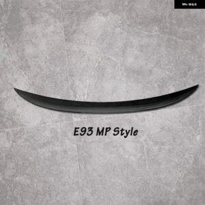BMW E92 E93 3シリーズ 320I 320D 325I M3 MP スタイルリアトランク スポイラー ブーツ リップスポイラー ウイング リア蓋テール翼装飾 - E93 MPStyle