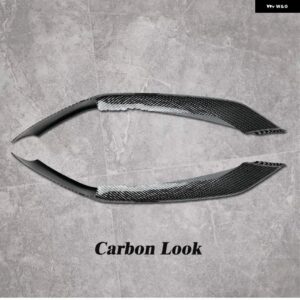 BMW 5シリーズ G30 G31 M スポーツ 520I 530I 530E 540I M55OI 2020-2023 フロントバンパー リップスポイラー - Carbon Look