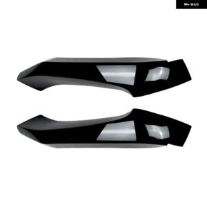 BMW フロントバンパー スプリッターリップスポイラー プロテクターカバー X3 X4 F25 F26 M スポーツテック 2014-2017 スプリッター外装チューニングキット - Gloss Black