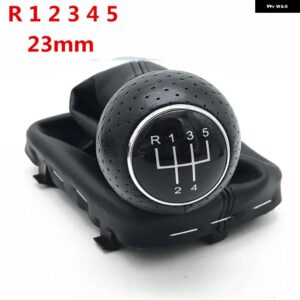 アウディ 12MM /23MM カースタイリングアクセサリーギア シフトノブ レバーシフター ゲートルブーツ カバー ケース A3 S3 8L 1.6L 2001 2002 2003 - 23mm R12345