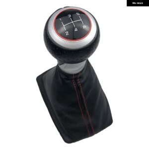 アウディ A4 2001-2008 B6 2001-2005 A6 C5 2001 / シート エクシオ 2011 レオン 2000 ギア シフトノブ レバー シターゲイター ブーツ カバー - Matte 12345R