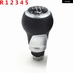 アウディ 12MM A4 S4 B8 8K A5 8T Q5 8R S ライン 2007-2015 ハンドスピードギア シフトノブ ゲートルブーツ レバーハンドルヘッド防塵カバー - R 1 2 3 4 5 Silver3