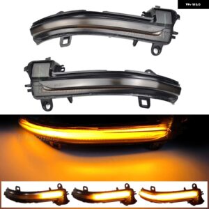 BMW 2個 ダイナミックウィンカー LED ライトサイドミラー インジケーター シーケンシャルランプ X2 F39 1ER 1シリーズ F40 2ER 2シリーズ F45 F46 - dynamic　yellow