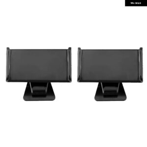 テスラ 2024 最新 モデルY 3 モデル S モデル X LR/チェック柄タ ブレット ホルダー ヘッドレストタ ブレット マウント ヘッドレ - 2 pieces