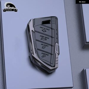 BMW 合金 キーケースカバー バッグ F20 G20 G30 X1 X3 X4 X5 G05 X6 X7 G11 F15 F16 G01 G02 F48 アクセサリー ホルダー シェルキー ホルダー - black