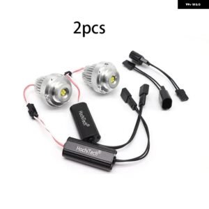 BMW LED エンジェルアイリングライト自動ライト 6000K 5シリーズ E60 E61 LCI ハロゲン ヘッドライト 545I 550I 535I 530I 520I 07-10 - 2pcs　Light