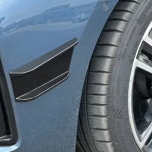 BMW フロントバンパー サイド カナード スポイラー ディフューザー スプリッター フォグライト エアベント インテークカバー 4シリーズ G22 G23 M スポーツ - Carbon　Look　A　B