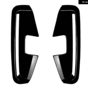 BMW フロントバンパー サイド カナード スポイラー ディフューザー スプリッター フォグライト エアベント インテークカバー 4シリーズ G22 G23 M スポーツ - Carbon　Look　A