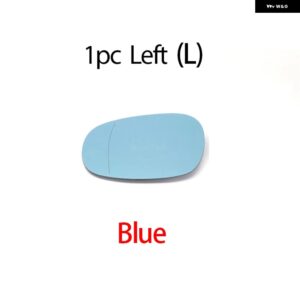 BMW 左右 ウイング ミラー ガラスヒーター運転席 助手席側 1シリーズ E82 E88 LCI 3シリーズ E90 E91 E92 E93 LCI アクセサリー - 1pc　Left　Silver