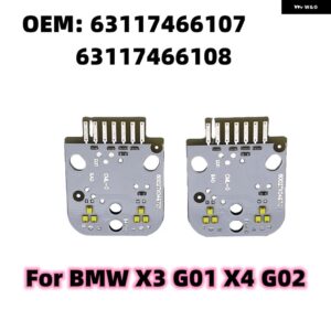 BMW 63117466107 デイタイム ランニングライト DRL ボード 63117466108 アダプティブ LED ヘッドライト DRL エンジェルアイ X3 G01 X4 G02 - Left　and　Right