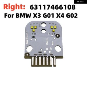 BMW 63117466107 デイタイム ランニングライト DRL ボード 63117466108 アダプティブ LED ヘッドライト DRL エンジェルアイ X3 G01 X4 G02 - right