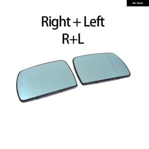 ランドローバー 左右サイド加熱ミラー ブルーガラス LH RH レンズ 交換 レンジローバー L322 ヴォーグ 2002-2006 アクセサリー - Right and Left