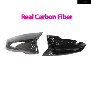 BMW カーボン M スタイル ブラックサイドミラー カバー キャップ 1 2シリーズ F44 F40 Z4 G29 X1 F48 F49 X2 F39 トヨタ スープラ 2019-2023 - Real　Carbon　Fiber