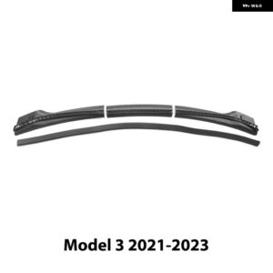 テスラ フロント トランク フードシールウォーターストリップ モデルY 3 アップグレード ベント プロテクター ガード フードベント プロテクタ - B Model 3