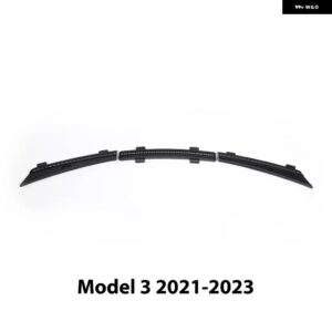 テスラ フロント トランク フードシールウォーターストリップ モデルY 3 アップグレード ベント プロテクター ガード フードベント プロテクタ - A Model Y