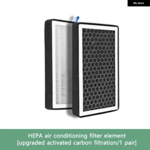 テスラ 活性炭付きキャビンエア フィルター 2個 4個 ベント HEPA 吸気 フィルター アクセサリー交換用 モデル3 Y - 1 Pair