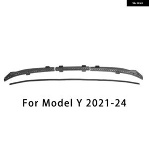 テスラ フロントフード 防塵 シールストリップ モデルY 2021-2024 モデル3 2021-2023 カーアクセサリー プロテクター ガード - For Model Y 2021-24
