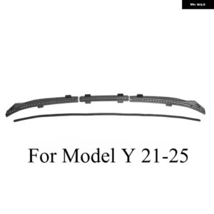 テスラ フロント トランク フードウェザーストリップ モデルY 3ウォーターシール保持ストリップウェザーラバー エアベント インテークアクセサリー - For Model Y 2021-25