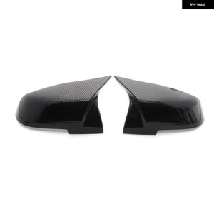 BMW ホワイトサイドドアバックミラー サイドミラー カバー キャップ スタイリング 1 2 3 3GT 4 M2 I3シリーズ F20 F21 F22 F23 F30 F31 F32 F33 F34 - Carbon Fiber Look