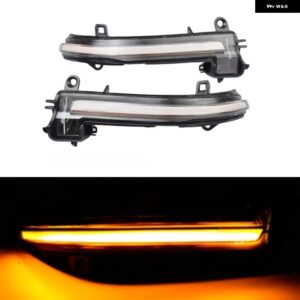 BMW ダイナミックウィンカー LED バックミラー インジケーター ウインカーライト 1 2 3 4 X1 M2シリーズ F20 F21 F22 F23 F30 F31 F34 F32 F33 - Crytal-Yellow