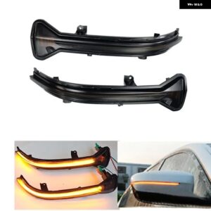 BMW ダイナミック ウインカー 3シリーズ G20 G28 2019-ON 3ER G21 G2X LED ウインカー ライト サイド マーカー シーケンシャル リピーター 点滅 - Smoked black-Yellow