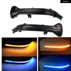 BMW ダイナミック ウインカー 3シリーズ G20 G28 2019-ON 3ER G21 G2X LED ウインカー ライト サイド マーカー シーケンシャル リピーター 点滅 - Blue-Yellow