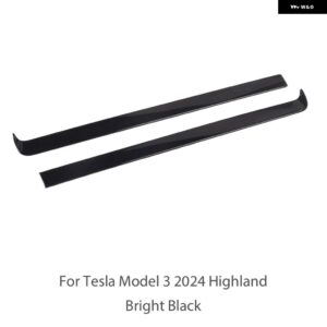 テスラ ダッシュボード カバー 高輝度 ABS カーボンパターンマットブラック モデル3 ハイランド自動車 インテリア アクセサリー - Bright CF Pattern