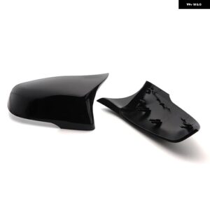 BMW M LOOK カーボンサイドバックミラー キャップ ウイング カバー X1 X2 Z4 1シリーズ F48 F49 F39 F52 F40 G29 トヨタ スープラ - black