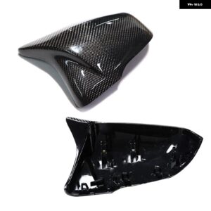BMW M LOOK カーボンサイドバックミラー キャップ ウイング カバー X1 X2 Z4 1シリーズ F48 F49 F39 F52 F40 G29 トヨタ スープラ - Real Carbon Fiber