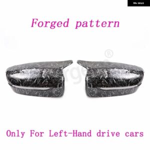 BMW 4 5 7 8 I3 I4 I7シリーズ G30 G31 G38 G22 G11 G12 サイド ウイング 交換用ミラー カバー リアビュータイプ - Forged pattern-2pcs