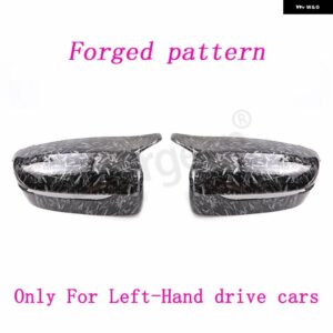BMW カーボン 外装 サイドバックミラー カバー トリム 4 5 7 8シリーズ G20 G21 G28 G11 G12 G14 G15 G16 G30 G31 G38 G22 - Forged pattern-2pcs