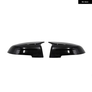 BMW バックミラー キャップ ウイング サイドミラー カバー 5 6 7シリーズ 5GT F10 F11 F07 F06 F12 F13 F01 F02 アルピナ B5 D5 - black