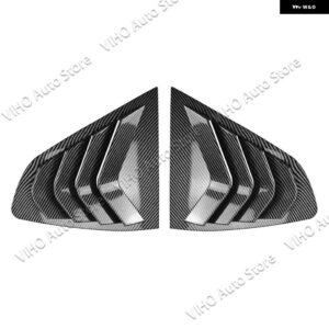 BMW X4 G02 リアルーバーウィンドウサイドシャッターカバー 28I 30I 35I M40I 2018-24+ トリム ステッカー エアベント - Carbon Look