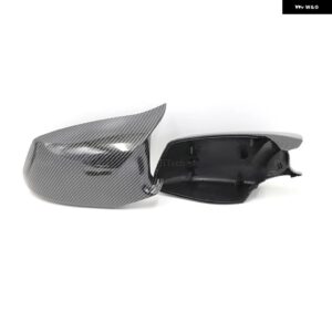 BMW 2X カーボンミラー カバー サイドバックミラー キャップカバー シェル 5シリーズ F10 F11 PRE-LCI 520I 525I 528I 535I 2011-2013 - Carbon fiber pattern