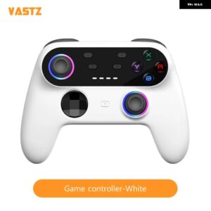 テスラ 高性能ワイヤレスゲームハンドル モデル3 YSX 2021-2025 コントローラゲームリモートジョイスティックゲームアクセサリー - White