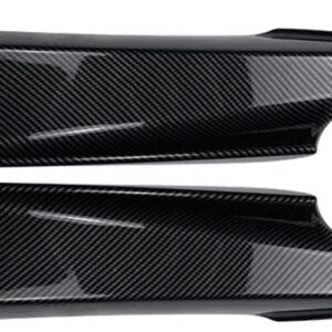 BMW フロントバンパー サイド スポイラー カナード ディフューザー 3シリーズ GT F34 325D 328I 330D 335D 335I M スポーツ 2014-2019 - Carbon Look