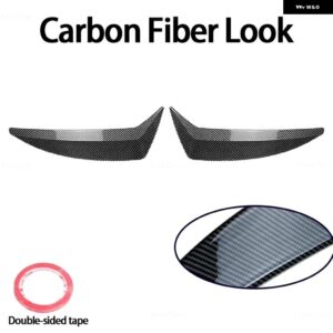 BMW リアウィンドウルーフ カー スポイラー ウィング ABS ブラックカーボン調整アクセサリー X6 G06 2020-24 - Carbon Fiber Look