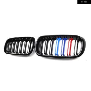 BMW 1ペア M カラー/グロスブラックフロントバンパー キドニー グリル X5 E70 2007-2013 X6 E71 E72 2008-2014 アクセサリー - M Look